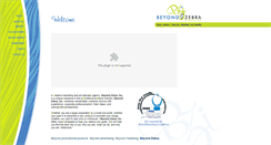 Desktop Screenshot of beyondzebra.net